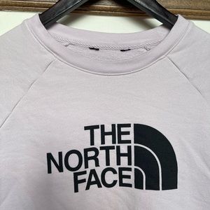 Women’s Pink North face Crew Neck Sweatshirt Small